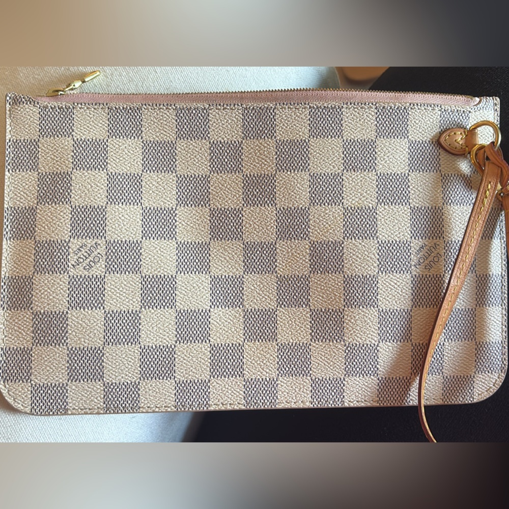 Louis Vuitton Damier Azur Pochette | Authentic | Modern Model | France